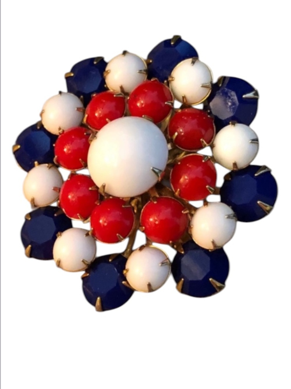 Vintage Patriotic Brooch